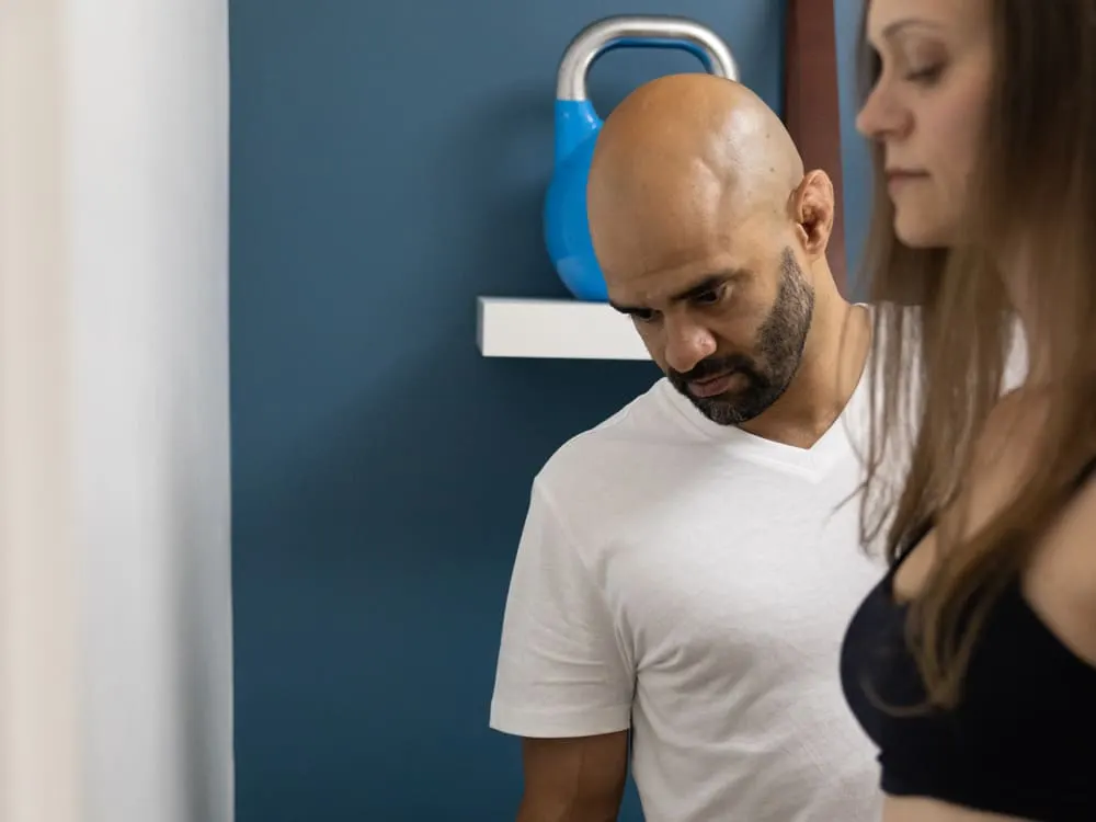 Inside the in-person program — bioimpedance