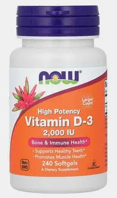 Vitamin D3 5000 IU (NOW Foods)
